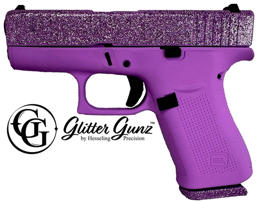 GLOCK 43X 9MM LUX GLITTER GUNZ PX4350201LUX