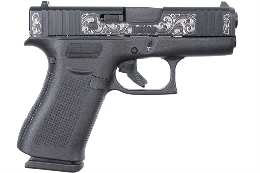 GLOCK 43X 9MM PST 10R FS ENGRAVE DAV-12423