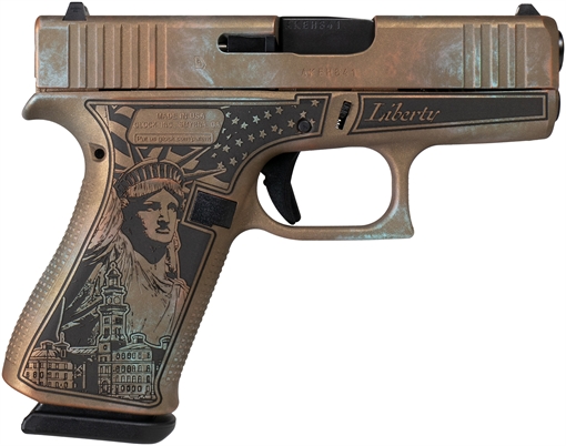 GLOCK 43X 9MM SCT LADY LIBERTY COPPER WASHED PX4350201LBTY