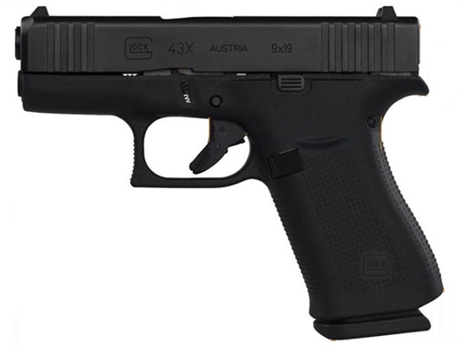 G43X 9MM 3.6 IN BBL - BLACK - AMERIGLO BOLD SIGHTS PX4350301AB