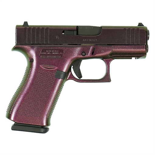 Glock 43X Shimmering Razorback Handgun 9mm Luger 10rd Magazines(2) 3.4" Barrel Front Grip Rail USA Made UX4350201FR MODRB