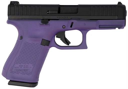 GLOCK 44 G44 HGA 22LR 4.02 IN BBL ADJ SGTS 2 10RD MAGS CERAKOTE PURPLE FRAME UA4450101PUR