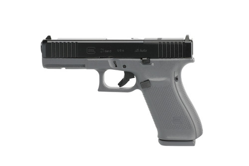 Glock G21 Gen 5 Lipsey's Exclusive 45 ACP, 4.61" Barrel, Gray Frame, MOS Cut, 10rd