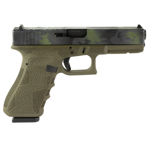 Glock G22 Gen 3 40 Smith & Wesson, 4.49" Barrel, Black Multicam Slide, Olive Drab Green Frame, 15rd