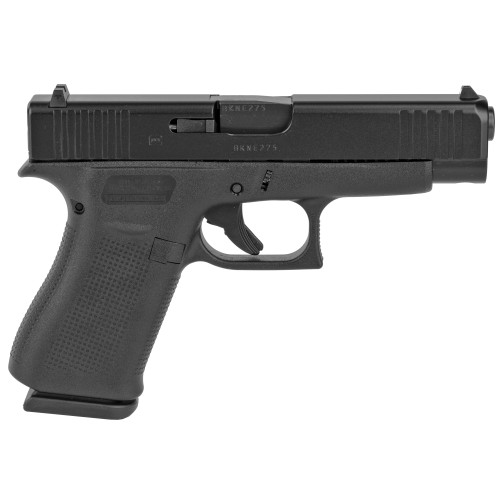Glock 48 9mm, 4.17" Barrel, Black, XS Big Dot Custom Install Sights, 10rd