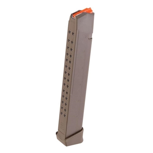 Glock Handgun Magazine for Glock 17/34 FDE 9mm Luger 33/rd BULK 47358