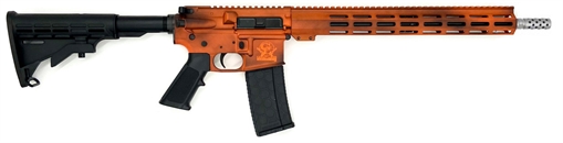GREAT LAKES FIREARMS GL-15 RIA 223 WYLDE 16IN BBL ORC BATTLEWORN ORANGE/SS 30RD MAG GL15223SS B-ORG GL15223SSBORG