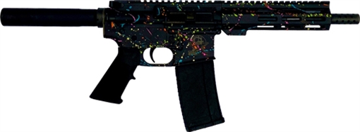 GLFA 223 WYLDE PSTL 7.5 SPLAT GL15223P S-BLK