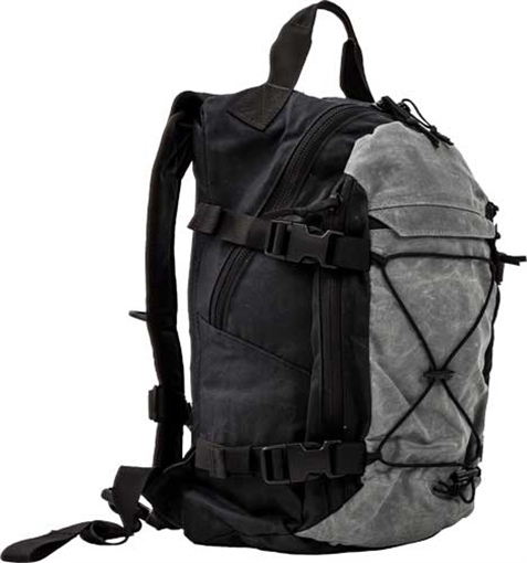 GREY GHOST GEAR THROWBACK BAG BLACK/GREY 6022-BLK-GRY