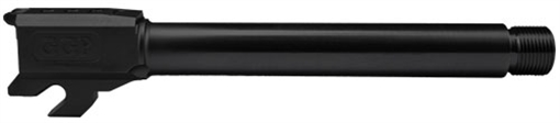 Grey Ghost Precision GGP320 Full Size, Match Grade Barrel, Fits Sig Sauer P320 Full Size, 9MM, Threaded, 1/2 x 28 RH, 416R Stainless Steel, Black Nitride Finish BARREL-P320F-T-BN