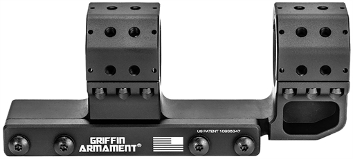 Griffin Armament SPRM Cantilever Mount 30mm Black 6061 T-6 Aluminum GSMC193H30MM