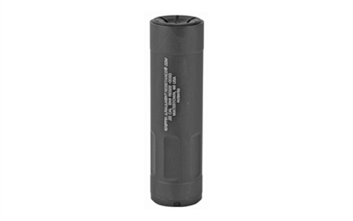 Griffin Armament Resistance 22M, Suppressor, 5", 22LR, 17HMR, 22MAG, 7075 Aluminum, Black Finish, Sporting Use Rating for .223 Remington, Includes 1/2x28 Direct Thread Adapter GARS22-W GARS22W