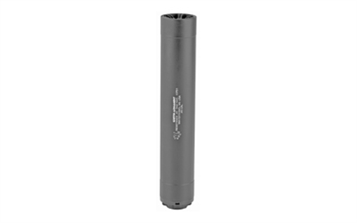 Griffin Armament Resistance 45, Suppressor, 7.9", 45 ACP, 17-4PH Stainless Steel, Black Finish, 11.6oz, Booster Assembly Included, Does Not Include Piston GARS45-W