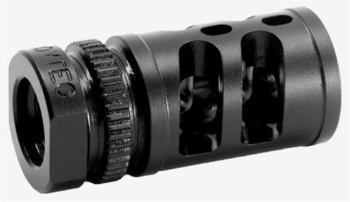 GrovTec G-COMP, Compensator, 9mm, 1/2X28 Thread Pitch, Nitride Finish, Black GTHM351