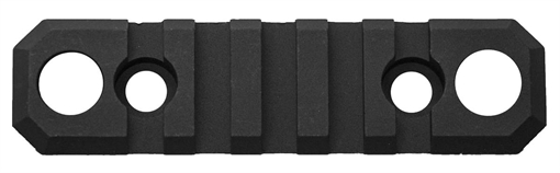 GrovTec US Inc 3.1 Inch 5 Slot with Push Button Bases M-Lok Black Anodized GTSW241