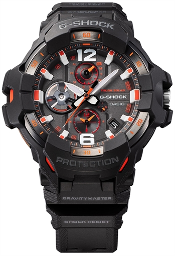 GSHOCK GRB3001A GARVITY MASTER SOLAR BLK GRB300-1A