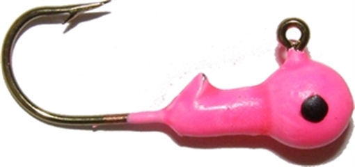 GSM 1/16 BALL JIG HEAD 10BG PINK BBJ16-04