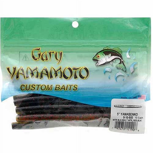 GSM SENKO WTRMN BLK W/ RED FLK / LIGHT WTMN W/ RED & BLK FLK YAM-9-10-955