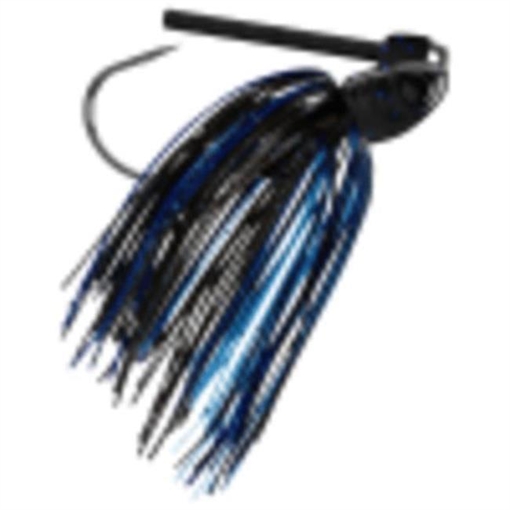 GSM PANDA (HEAVY COVER SWIM JIG) 1/4 OZ. / BLACK & BLUE BEL-BPJ14-101