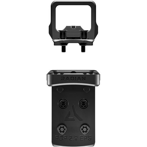 Radian Weapons Guardian, Holosun 407/507 Optic Guard Mount, For Walther PDP 2.0, Anodized Finish, Black H0013
