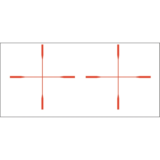 Gunstar Rifle Crosshair Orange UPN1402733