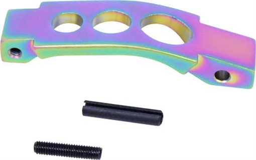 GUNTEC AR15 ENHANCED TRIGGER GUARD RAINBOW COATED PVD ARETGMRPVD