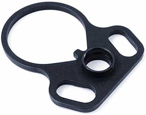 GUNTEC AR15 SINGLE POINT SLING QD ADAPTER AMBI BLACK DOUBLE-EGG-H