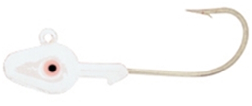 H & H LURE DBL EYE JIGHEAD 3/8oz 10BG RED D3810-01