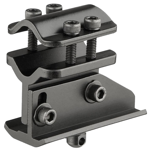 Harris Bipods 4 Bipod Adapter Universal Barrel Mount Black Steel 4 NO. 4