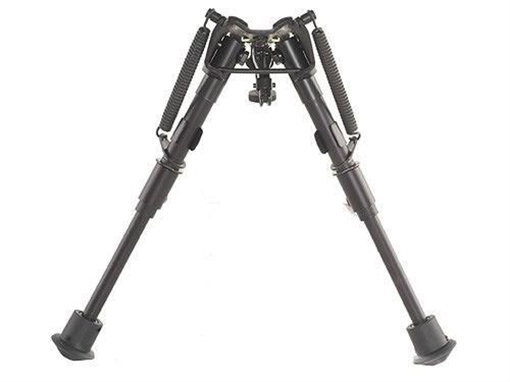 Harris Bipods BR1A2 Non-Swivel BR Bipod Black 6-9" Steel/Aluminum BR1A2 1A2-BR