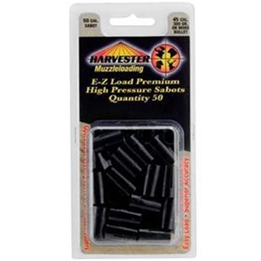 Harvester Muzzleloading Premium High Pressure Sabots 50 Cal. Long Sabot for 45 Cal. 300 gr. Or More Bullet 50/pk H5045LB