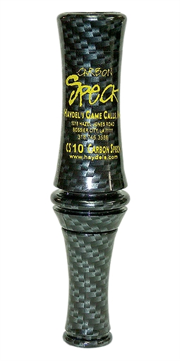 Haydel's Game Calls Carbon Speck Open Call Single Reed Specklebelly Sounds Attracts Geese Black Carbon CS10