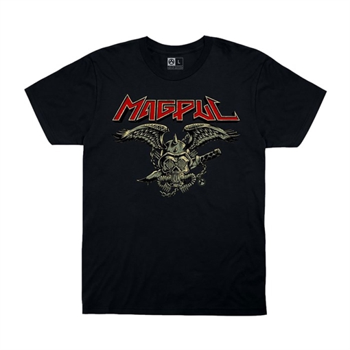 Magpul HEAVY METAL COTTON T-SHIRT BLACK SMALL MAG1220-001-S