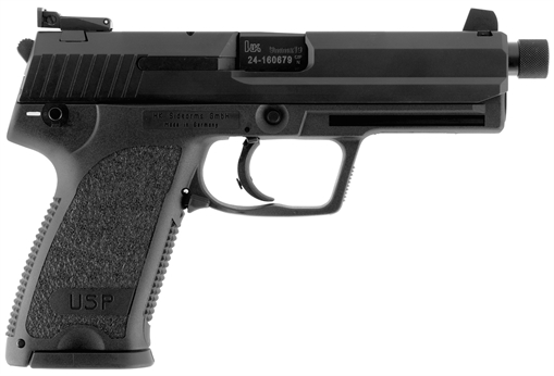 H&K USP9 TACTICAL HGA 9MM 4.8" BBL V1 DA/SA 3/15RD MAGS 81000348