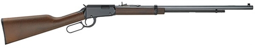 Henry Repeating Arms Frontier, Lever Action Rifle, 22 Magnum, 24" Blued Octagon Barrel, E-Coat Alloy Receiver, American Walnut Stock, 12Rd, Fully Adjustable Semi-Buckhorn Rear with Brass Beaded Front Sight H001TMLB