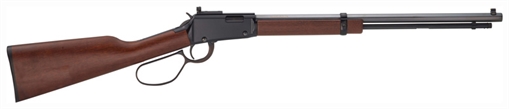 Henry Small Game Carbine 22 WMR Caliber with 9+1 Capacity, 17" Barrel, Black Metal Finish & American Walnut Stock Right Hand (Full Size) H001TMLP