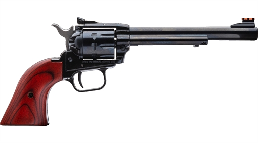 Heritage Mfg Rough Rider 22 LR 22 WMR 9 Shot, 6.50" Black Steel Barrel, Black Zinc Alloy Frame, Black Cylinder, Cocobolo Grip, Hammer/Thumb Safety, Exposed Hammer RR22999MB6AS