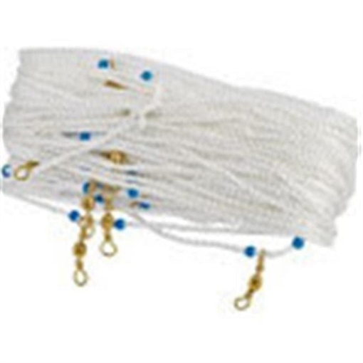 H & H LURE TROTLINE 100' X 25 HOOKS TL100-25