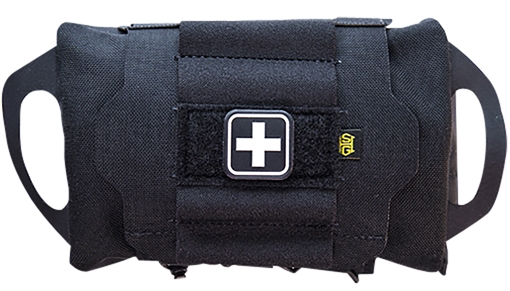 High Speed Gear ReFlex IFAK System, Compatible with MOLLE and Belts 1.5"-2.5", Nylon Construction, Black, Medical Items Not Included 12RX00BK