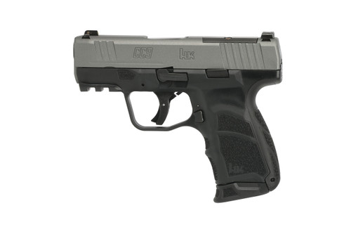 HK CC9 Special Edition 9mm 3.32" Barrel, Optic Ready, Tactical Grey Cerakote, Front Night Sight, 2 x10rd Mags