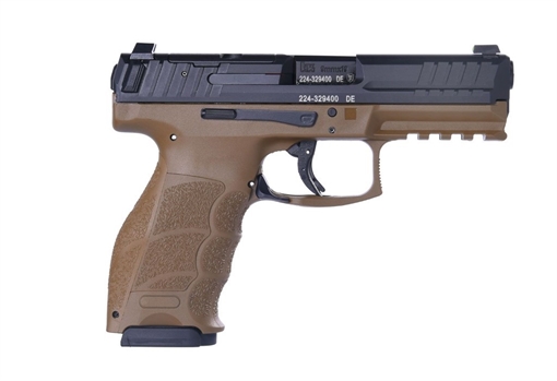 HECKLER AND KOCH VP9 9MM OR NS FDE 10RD 81000610