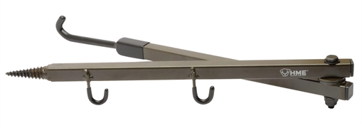 HME BOW HANGER 20" FOLDING W/ACCESSORY HOOKS 3PK FBH3