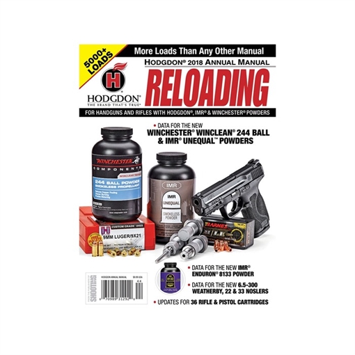Hodgdon Powder Co., Inc. HODGDON 2022 ANNUAL MANUAL AM22