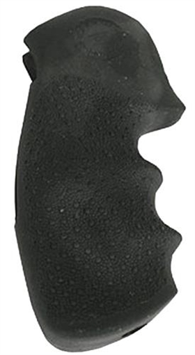 Hogue Monogrip Finger Grooves Black Rubber Fits S&W N Frame with Round Butt 25000