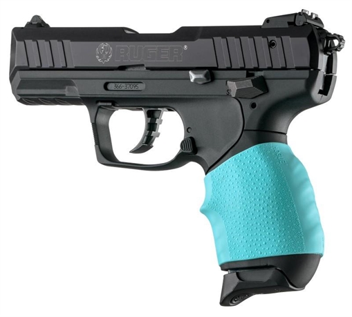 Hogue Handall Jr. Small Size Grip Sleeve Aqua 18004