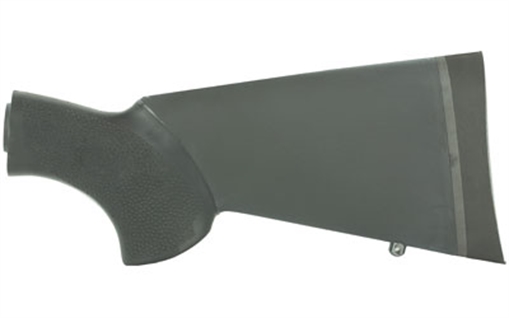 Hogue Stock Over Molded, Fits Mossberg 500, 12" Length Of Pull, Black 05030