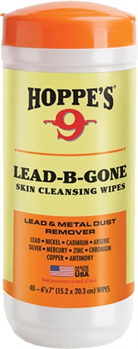 Hoppes Lead-B-Gone Skin Cleansing Wipes 40/ct LBG40