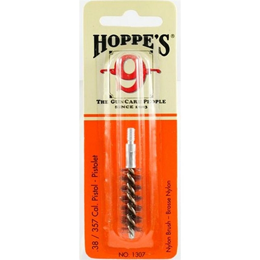 Hoppe's Nylon/Tynex Handgun Cleaning Brush .38 cal 1307
