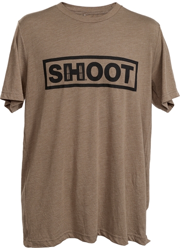 Hornady Shoot Brown Tri-Blend Short Sleeve 3XL 99606XXXL