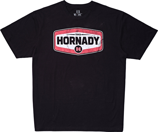 Hornady Hornady Black Cotton Short Sleeve Large 99607L